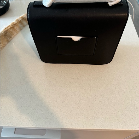 Charles and Keith. Brand new hard black over the shoulder bag  good size bag - Picture 3 of 5